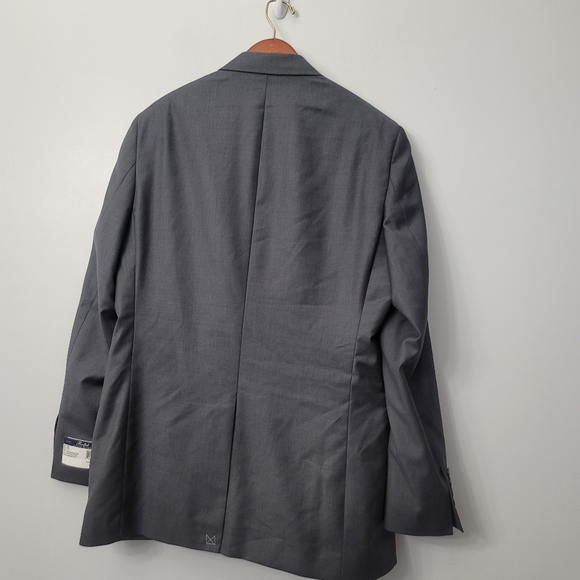 Ralph Ralph Lauren Slim-Fit Suit Set Solid Flat Front Pants Wool Suit - Picture 6 of 11